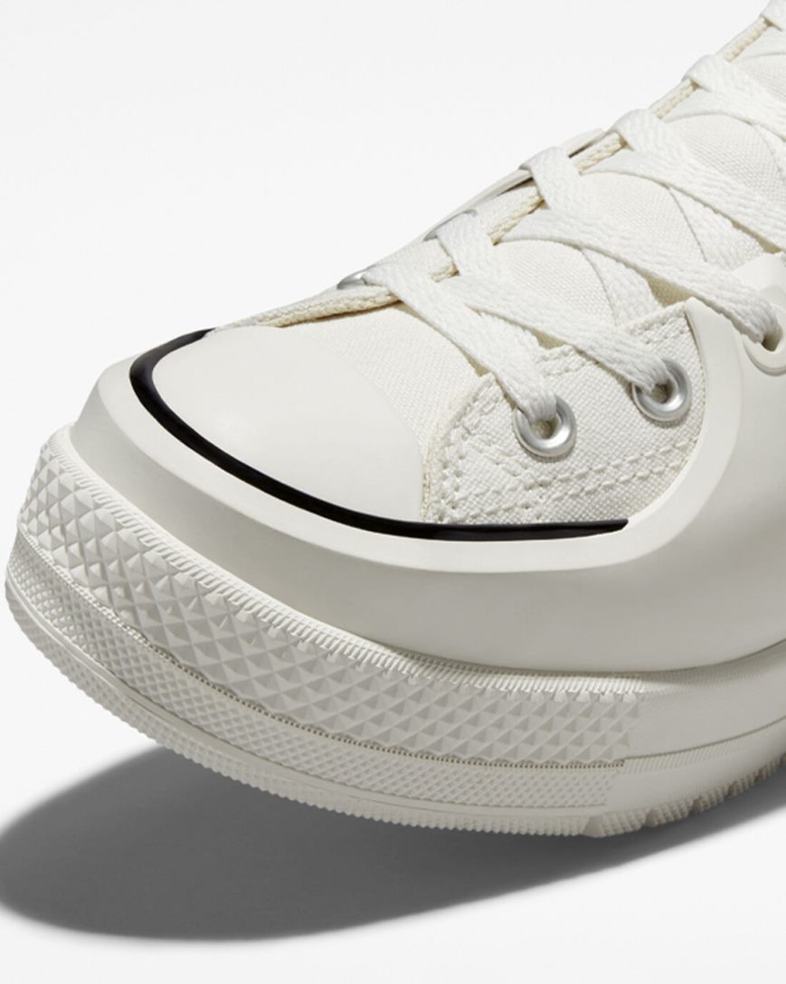 Tenis Converse Chuck Taylor All Star Construct Cano Alto Feminino Branco Pretas | PT K01P0T7